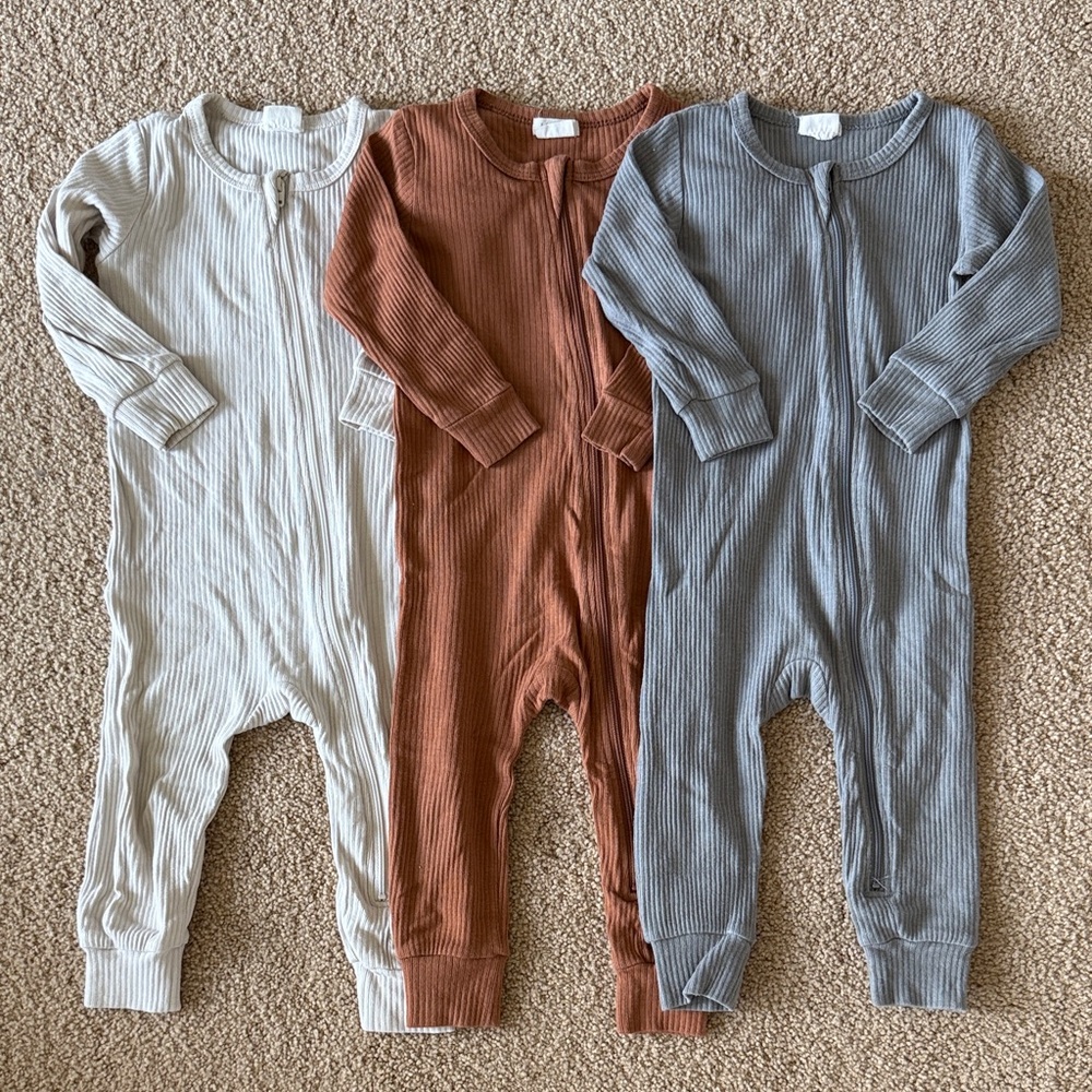 Petit Lem ribbed outfit bundle